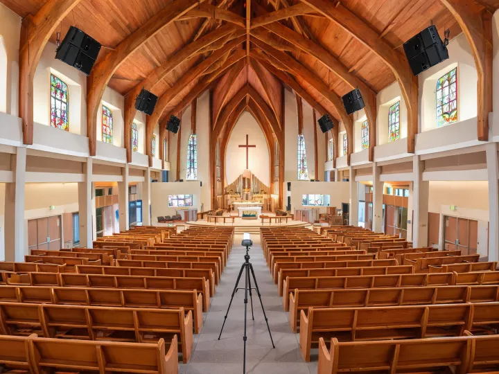 House of worship sound system