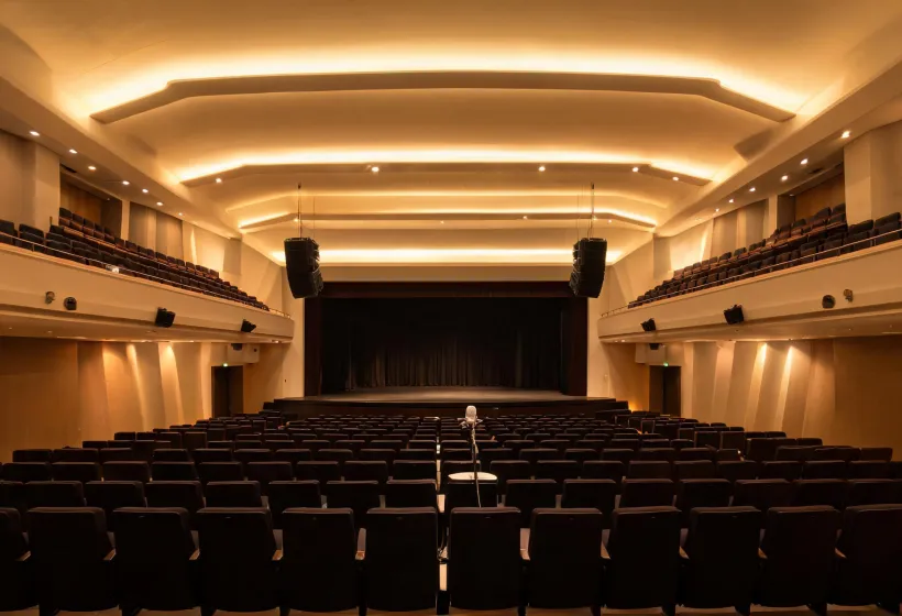 Installed audio in a performing arts venue