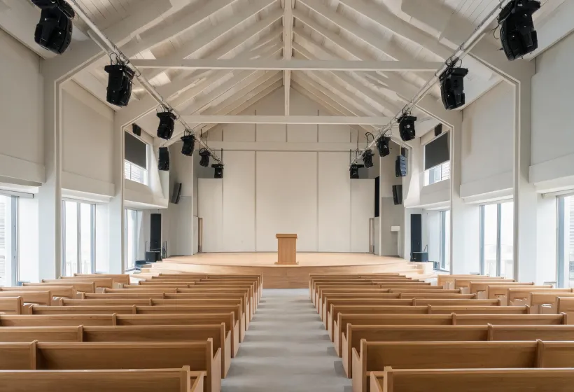 Installed sound in a house of worship